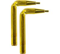 KS Tools 500.7018 Par de puntas para alicates de doble articulación para anillos de seguridad, 1,0 mm, en ángulo de 90°