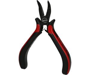 KS Tools 500.7022 Alicates para teléfonos de electrónica, curvos, 130mmL