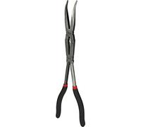 KS Tools 500.7163 Alicates de montaje de articulación doble, punta 45°