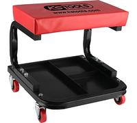 KS Tools 500.8020 Taburete de taller, con ruedas, 440x360x360mm