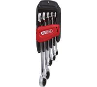 KS Tools 503.4255 Juego de llaves combinadas con carraca GEARplus, 5 pzs, 8-19mm