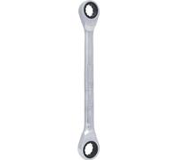 KS Tools 503.4503-E Llave de estrella doble de carraca GEARplus, 10x11 mm, colgador