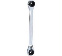 KS TOOLS 4 IN 1 Doppel-Ratschenringschlüssel, 8x9x10x11mm Trinquete