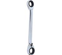 KS Tools 503.4577 Llave de estrella doble de carraca GEARplus, conmutable 16x18 mm