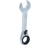 KS Tools 503.4638-E Llave combinada de carraca GEARplus, extracorta, 15 mm, colgador