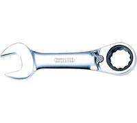 KS Tools 503.4640 Llave combinada de carraca GEARplus, extracorta, 17 mm
