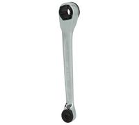 KS Tools 503.4678 - Mini llave poligonal con carraca reversible para bits Chrome (tamaño: 115 mm, 1/4" x 10 mm)