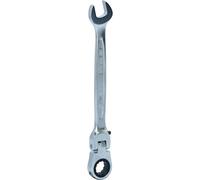 KS Tools 503.4809-E Llave combinada de carraca articulada GEARplus, bloqueable, 9 mm, colgador