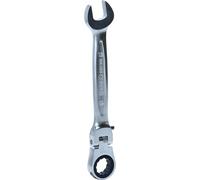KS Tools 503.4813-E Llave combinada de carraca articulada GEARplus, bloqueable, 13 mm, colgador