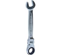 KS Tools 503.4815-E Llave combinada de carraca articulada GEARplus, bloqueable, 15 mm, colgador