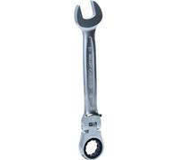 KS Tools 503.4817-E Llave combinada de carraca articulada GEARplus, bloqueable, 17 mm, colgador