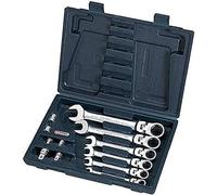 KS TOOLS 503.4867 Juego de llaves poligonales y boca de trinquete