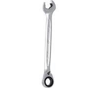 KS Tools 503.5924 Llave combinada de carraca DUO GEARplus con función de carraca en la llave fija 24mm, conmutable