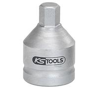 KS Tools 515.0002 - Llave de vaso de impacto hexágono interior, modelo corto (60 mm, entrecaras 17 mm, 3/4")