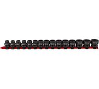 KS Tools 1/2" Sechskant-Kraft-Stecknuss-Satz, Extra Corto, 10-24mm 15-tlg