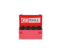 KS Tools 515.0510 3/4" Juego de llaves de vaso de impacto hexagonales 8 pzs