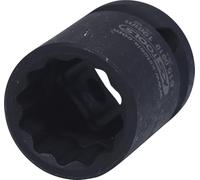 KS Tools 515.0919 - Vaso de impacto 12 cantos, corto (tamaño: 19 mm, 1/2")
