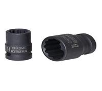 KS Tools 515.0926 1/2" Llave de vaso de impacto de 12 cantos, corta, 26 mm