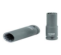 KS Tools 515.0943 1/2" Llave de vaso de impacto de 12 cantos, larga, 11 mm
