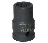 KS Tools 515.0968 3/8" Llave de vaso de impacto, dodecaedra, entrecaras 18 mm