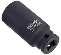 KS Tools 515.0972 1/2" Llave de vaso de impacto de 12 cantos, larga, 26 mm