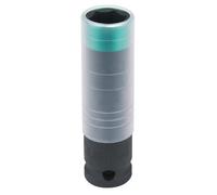 KS Tools 515.0991-E 1/2" Llave de vaso TITANplus, largaLlave de vaso para llantas de aluminio SlimPOWER, 15 mm, colgador