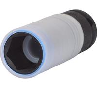 KS Tools Vaso de impacto 515.0992 TITANplus SlimPOWER largo para llantas de aluminio 17 mm 1/2"