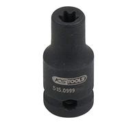 KS Tools 515.0999 1/4" Llave de vaso de impacto Torx-E, corta, E5