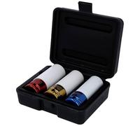 KS Tools Juego de 3 llaves de vaso 515.1005 – para ruedas (entrecaras 17-21 mm) 1/2"
