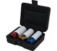 KS Tools 515.1005 - Pack de 3 piezas con llaves de vasos especiales para ruedas (entrecaras 17-21 mm, 1/2")