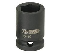 KS Tools 515.1028 - Vaso de impacto hexagonal, corto (tamaño: 28 mm, 1/2")