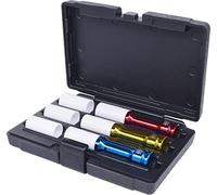 KS Tools 515.1040 - Pack de 6 piezas con llaves de vasos especiales para ruedas (150 mm, 17-21 mm, 1/2")