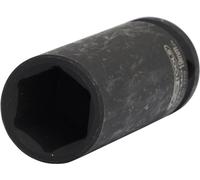 KS Tools 515.1119-E Llave de vaso de impacto hexagonal 1/2", larga, 19 mm, colgador