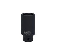 KS Tools 515.1128 - Llaves de vaso de impacto, pavonado (tamaño: hexagonal, 28 mm, 1/2")