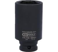 KS Tools 515.1132-E 1/2" Llave de vaso especial para ruedas 32mm, colgador