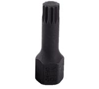 KS Tools 515.1163 Llave de vaso de impacto DUODRIVE de 1/2" con punta XZN, M16, 43 mm, corta