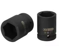 KS Tools 515.1346 - Llaves de vaso de impacto, pavonado (tamaño: hexagonal, 46 mm, 3/4")
