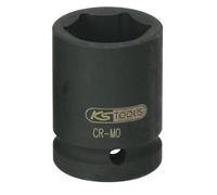 KS Tools 515.1355 - Llaves de vaso de impacto, pavonado (tamaño: hexagonal, 55 mm, 3/4")