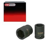 KS Tools 515.1370 - Llaves de vaso de impacto, pavonado (tamaño: 70 mm, 3/4")