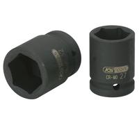 KS Tools 515.1397 - Vaso de impacto hexagonal, corto (tamaño: 3/4" y 1.5/8")