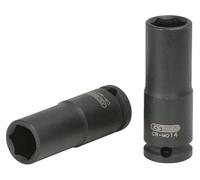 KS Tools – Llave de vaso de impacto 515.1421, pavonado 21 mm (3/4")