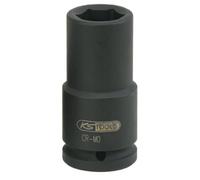 KS Tools – Llave de vaso de impacto 515.1421, pavonado 21 mm (3/4")