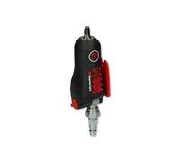 KS Tools 515.1470 Miniatornillador de impacto neumático de 1/4" MONSTER Xtremelight con selector basculante, 108 Nm