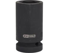 KS Tools 515.1875 - Vaso de impacto hexagonal, largo (75 mm, 1")
