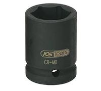 KS Tools 515.1896 - Vaso de impacto hexagonal, corto (1" y 1.13/16")