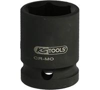 KS Tools 515.2152 Llave de vaso de impacto hexagonal de 1.1/2", 88 mm, corta