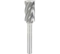 KS Tools 515.3296 Fresa con vástago cilíndrica de forma A con dentado frontal para aleaciones de aluminio