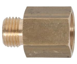 KS Tools 515.3384 Boquilla reductora de latón, G1/4" rosca exterior x G3/8" rosca interior