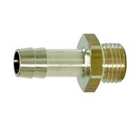 KS Tools 515.3390 Manguitos de manguera de latón con rosca exterior, 45°, G3/8"AGx13mm