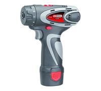 KS Tools 515.3531 1/4'' Destornillador eléctrico o a bateria, 24Nm, 400 rpm 10,8V, con 2 baterias y 1 cargador